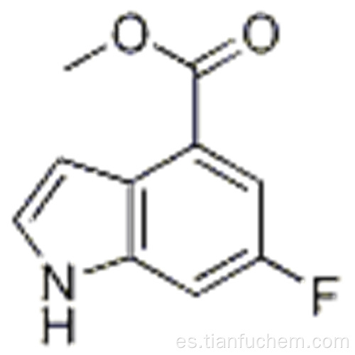 Éster metílico del ácido 6-fluoro-1H-indol-4-carboxílico CAS 1082040-43-4